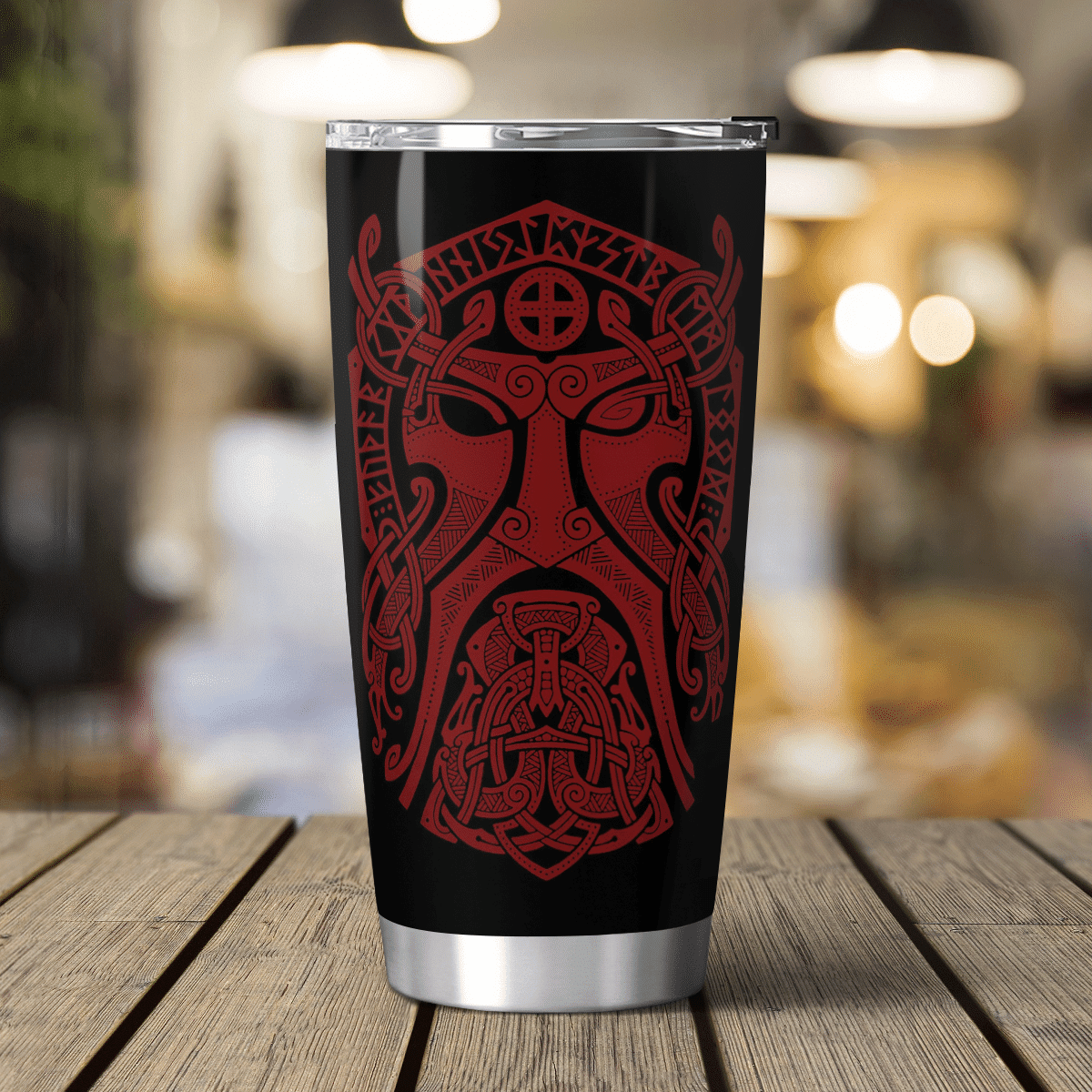 Odin - Bear Shiled - Viking Tumbler - Myvikinggear Store