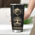 The Sons of Fenrir Skoll and Hati - Viking Tumbler - Myvikinggear Store