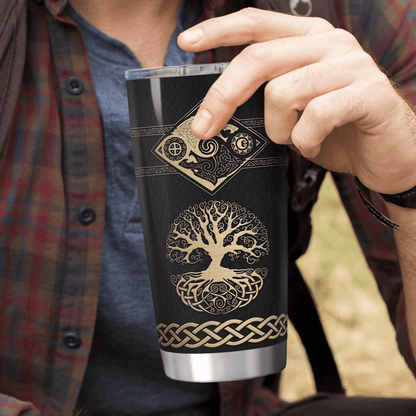 The Sons of Fenrir Skoll and Hati - Viking Tumbler - Myvikinggear Store