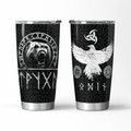 Viking Bear And Raven Tumbler | Viking Tumbler | Myvikinggear Store