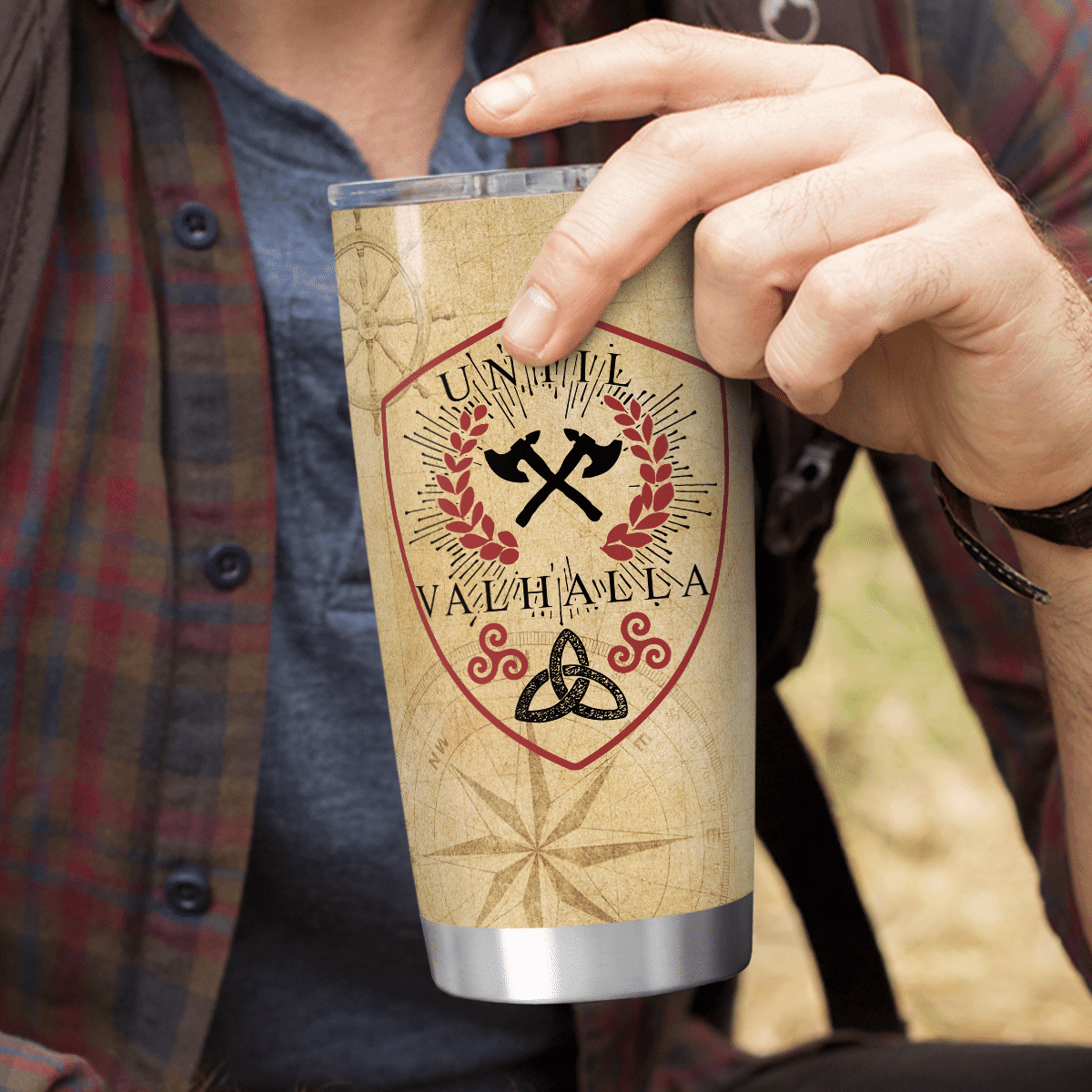 Until Valhalla - Viking Tumbler - Myvikinggear Store