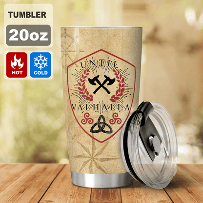 Until Valhalla - Viking Tumbler - Myvikinggear Store