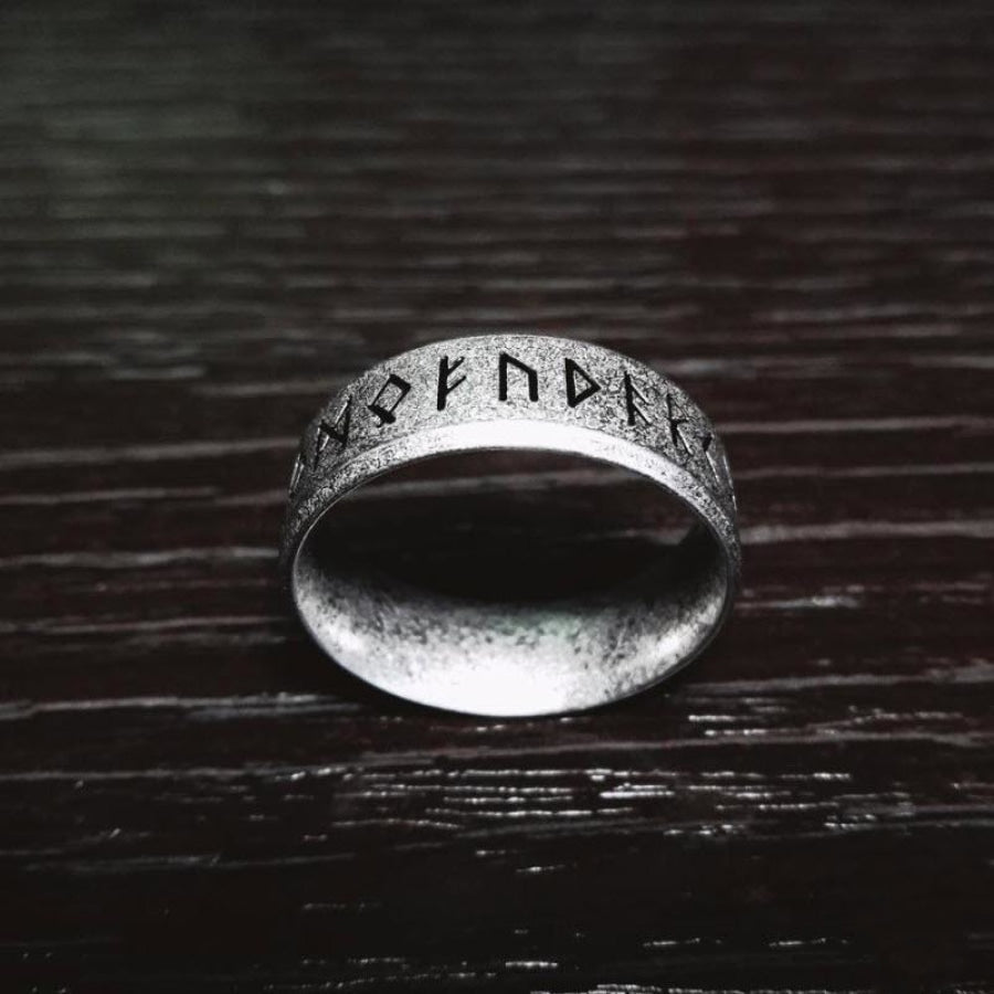 Runic Alphabet Ring