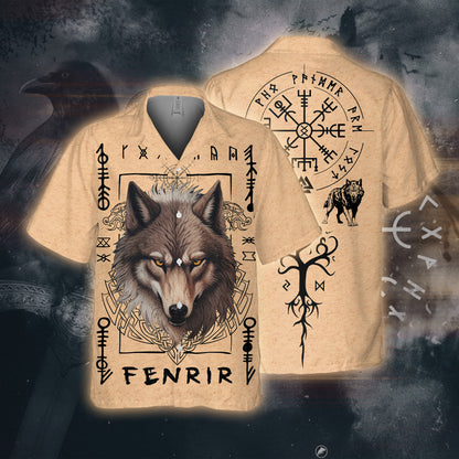 Fenrir Wolf - Hawaii Shirt