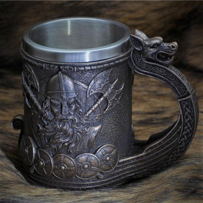 Viking Ship Drakkar Tankard