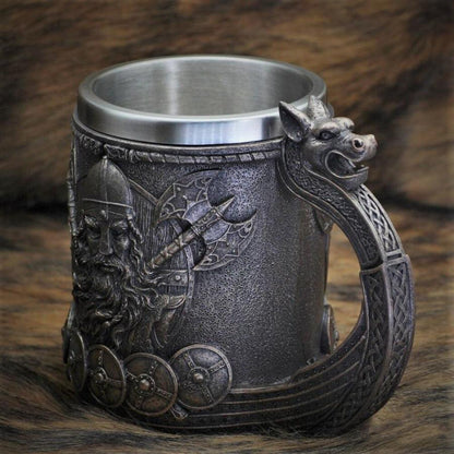 Viking Ship Drakkar Tankard