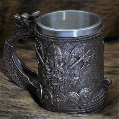 Viking Ship Drakkar Tankard